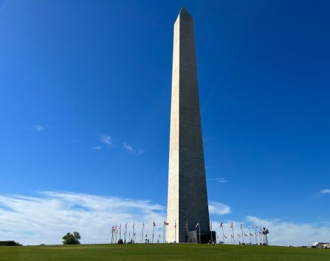 An obelisk