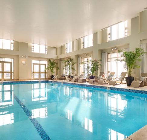 heated indoor pool
