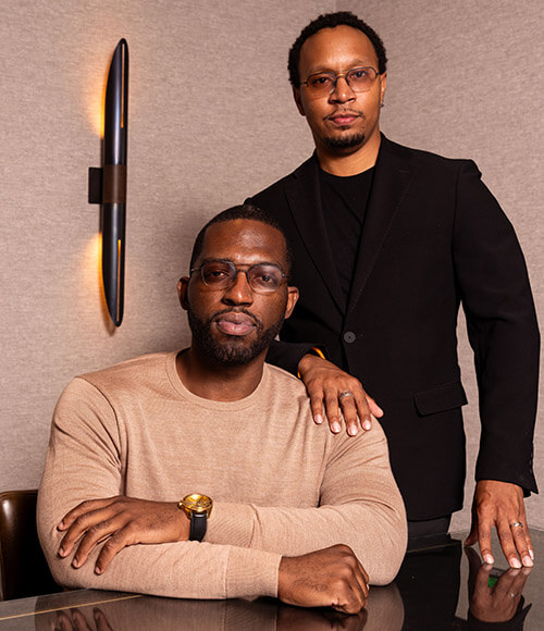 Darius Davie and Matthew Sears Portrait